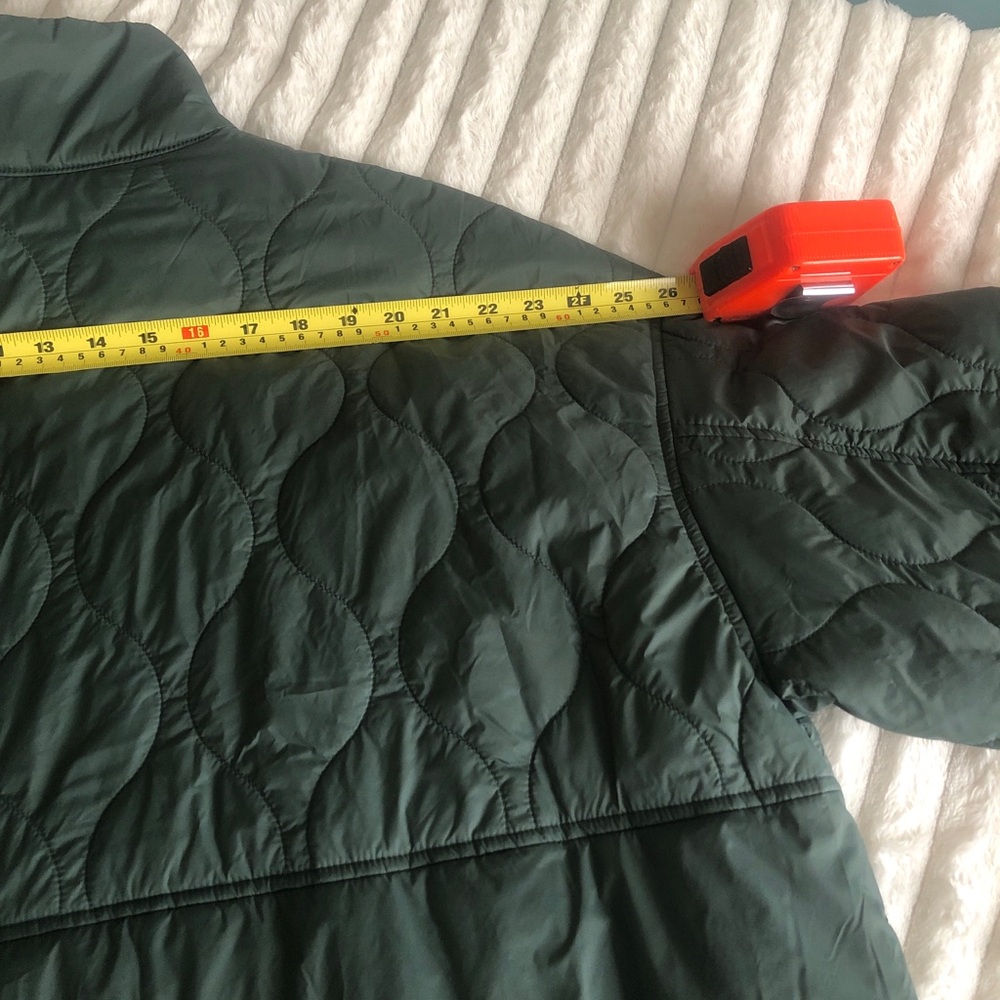 🦚Women's Green Puffer Packable Jacket NWOT - Picture 12 of 13